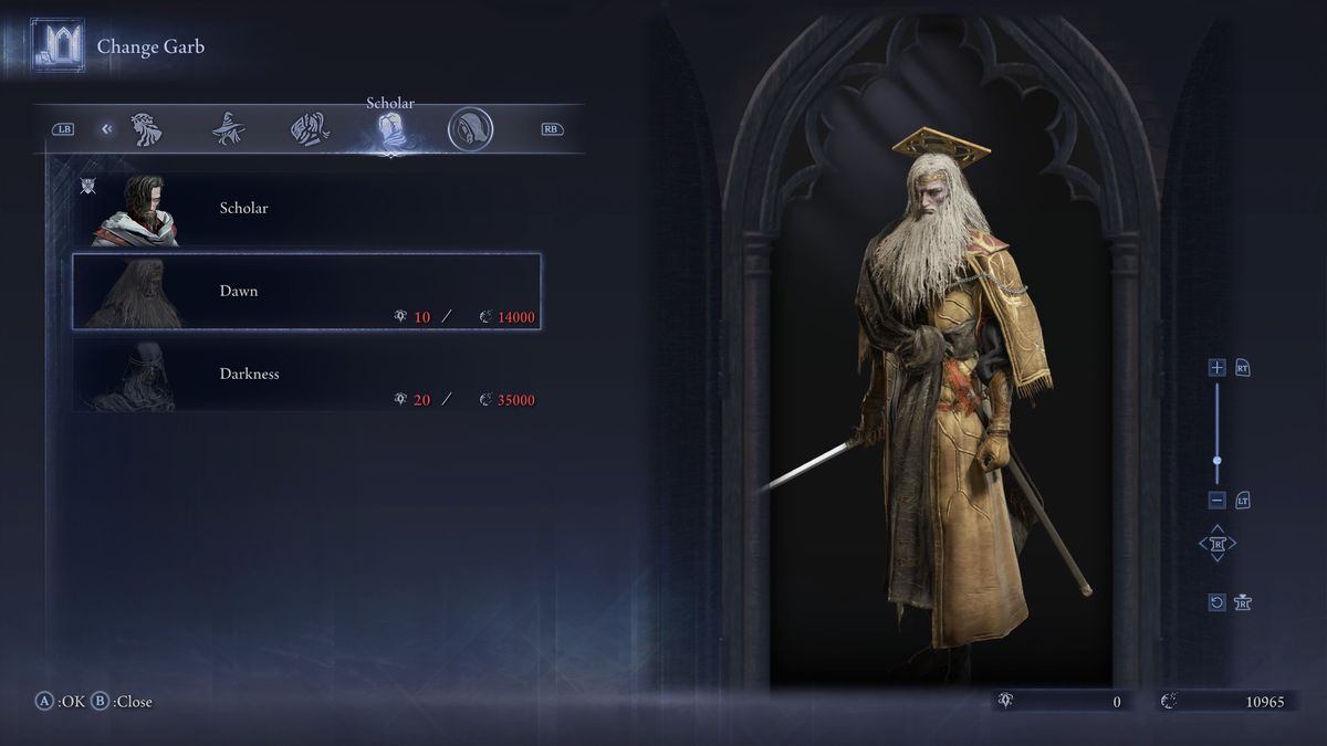 Elden Ring Nightreign DLC skins - Scholar Dawn