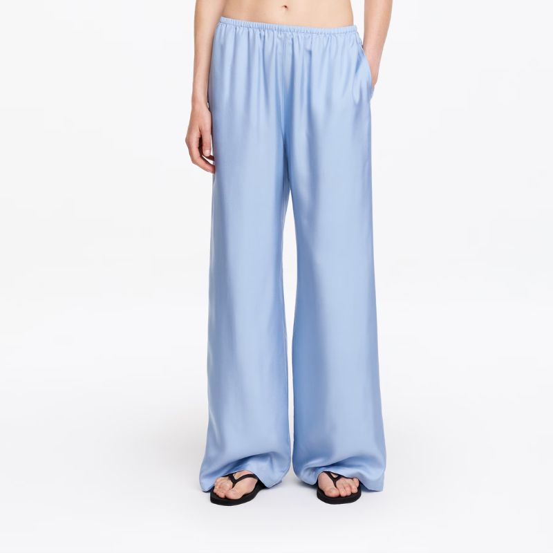 Image of silk trousers