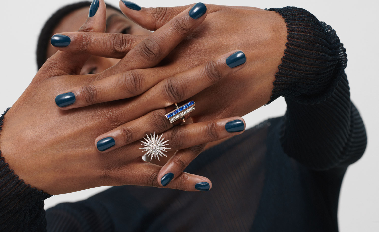 Jewellery- round shaped spike diamond ring