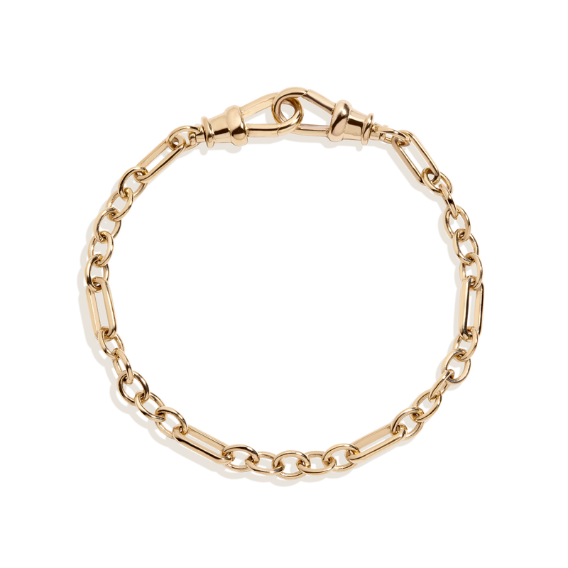 Aurate X Molly Dickson: Double Clasp Chain Bracelet