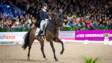Dinja van Liere (NED) riding Herm&egrave;s in Amsterdam