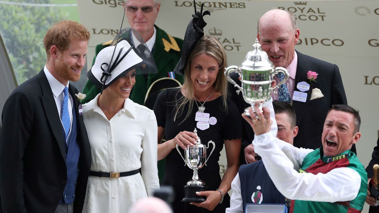 Prince Harry and Meghan Markle at Ascot