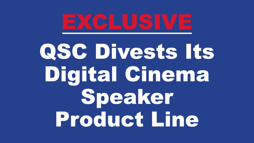 QSC Divests its Digital Cinema Speaker (DCS) Product Line to Moving iMage Technologies