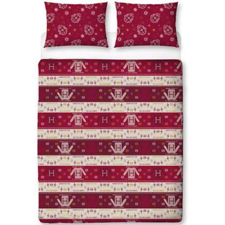 harry potter bedding red christmas