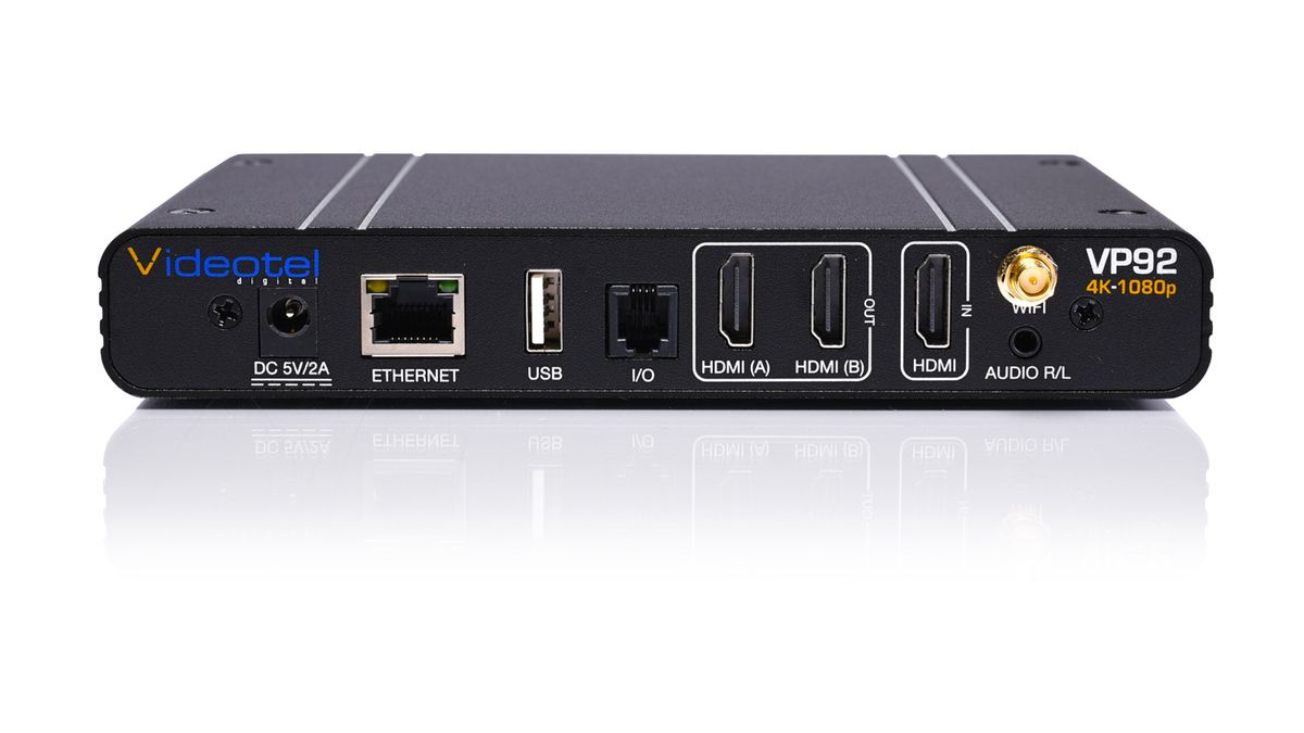  Videotel Digital Introduces all NEW Interactive Industrial-Grade 4K Media Player.