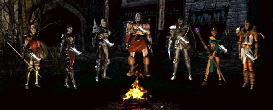 Diablo 2, lineup of the classes you can choose