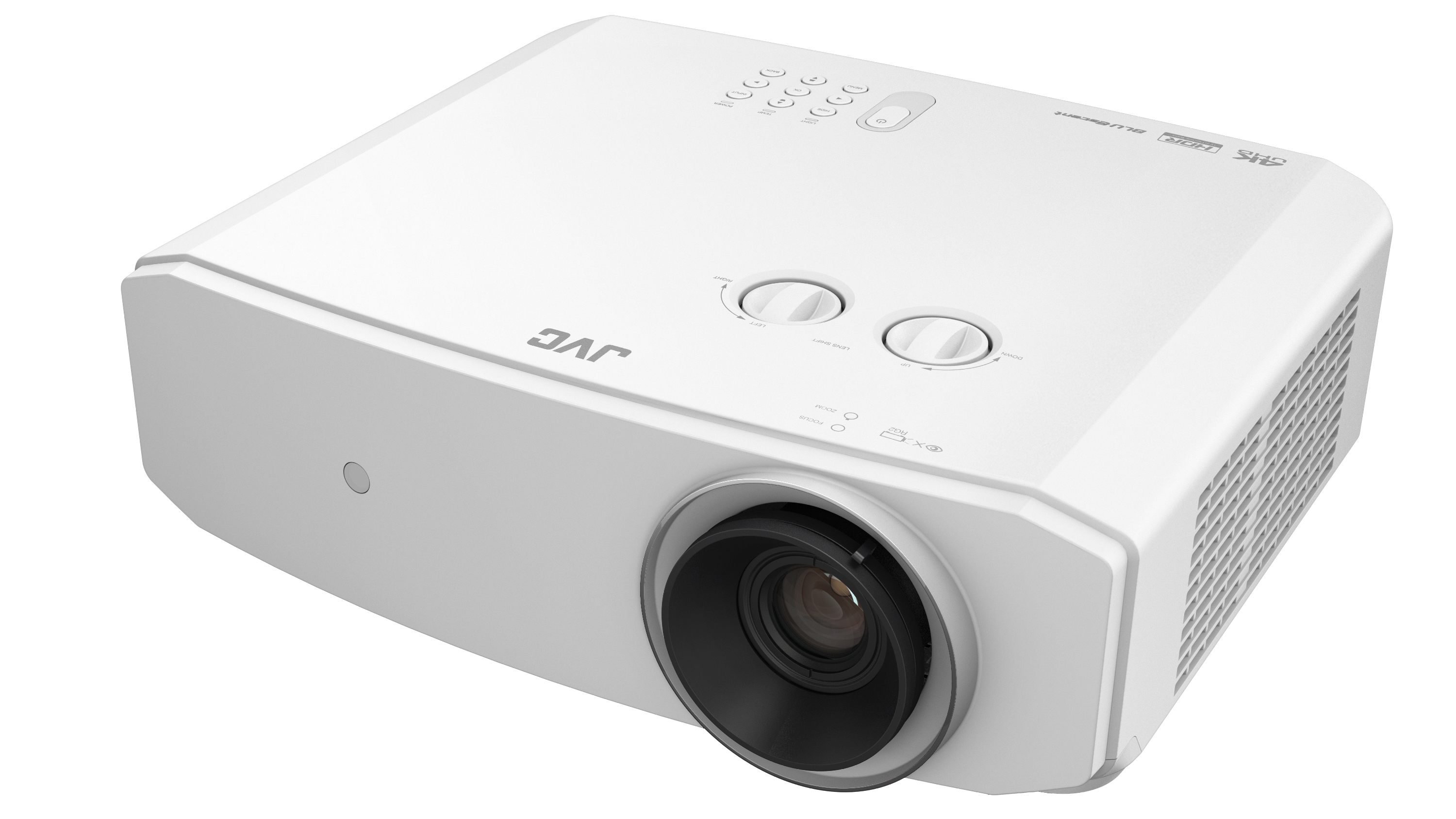 JVC LX-NZ30 projector on white background