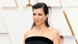 Kourtney Kardashian attends the 94th Annual Academy Awards at Hollywood and Highland on March 27, 2022 in Hollywood, California