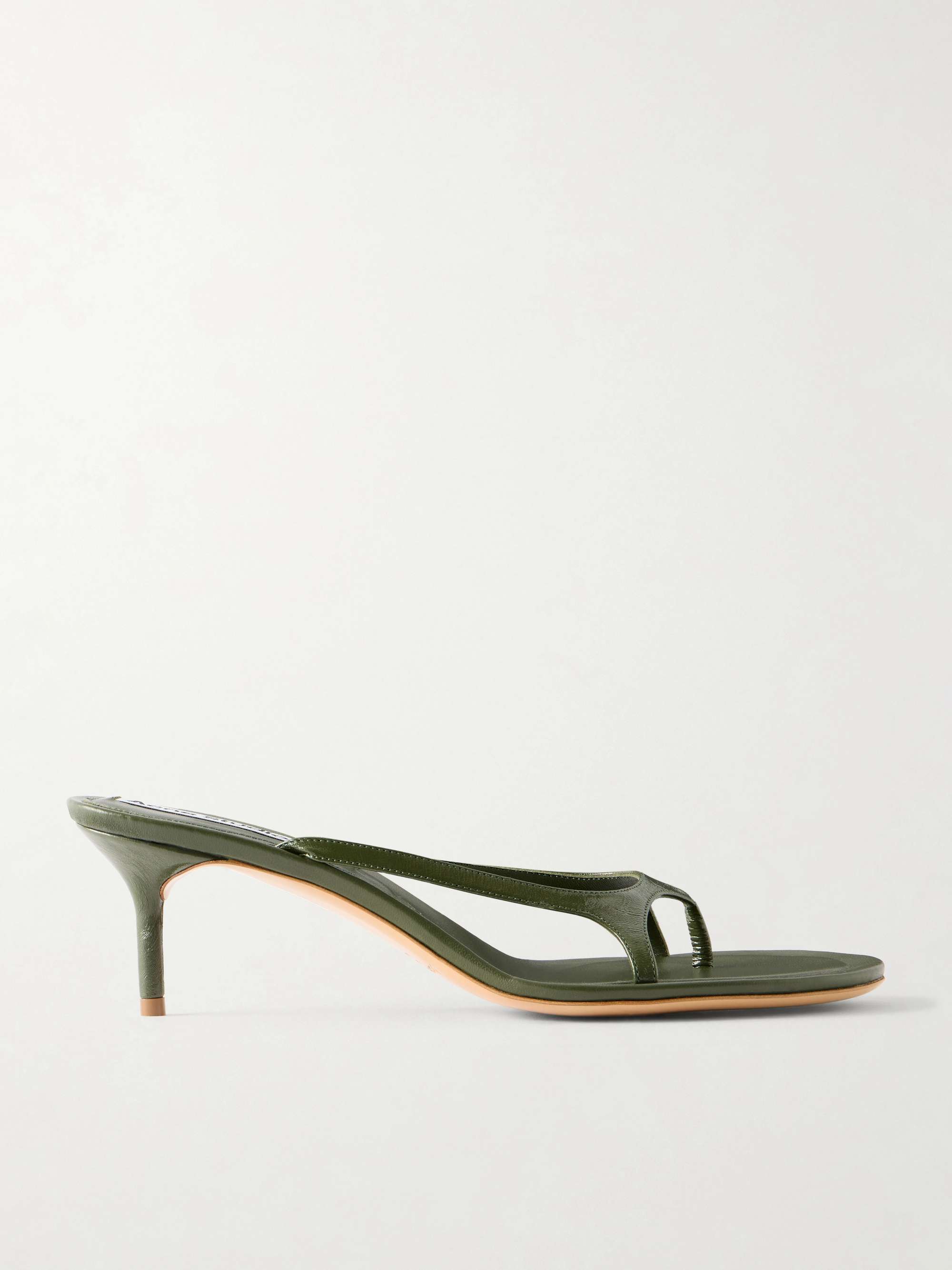 Patent-Leather Sandals