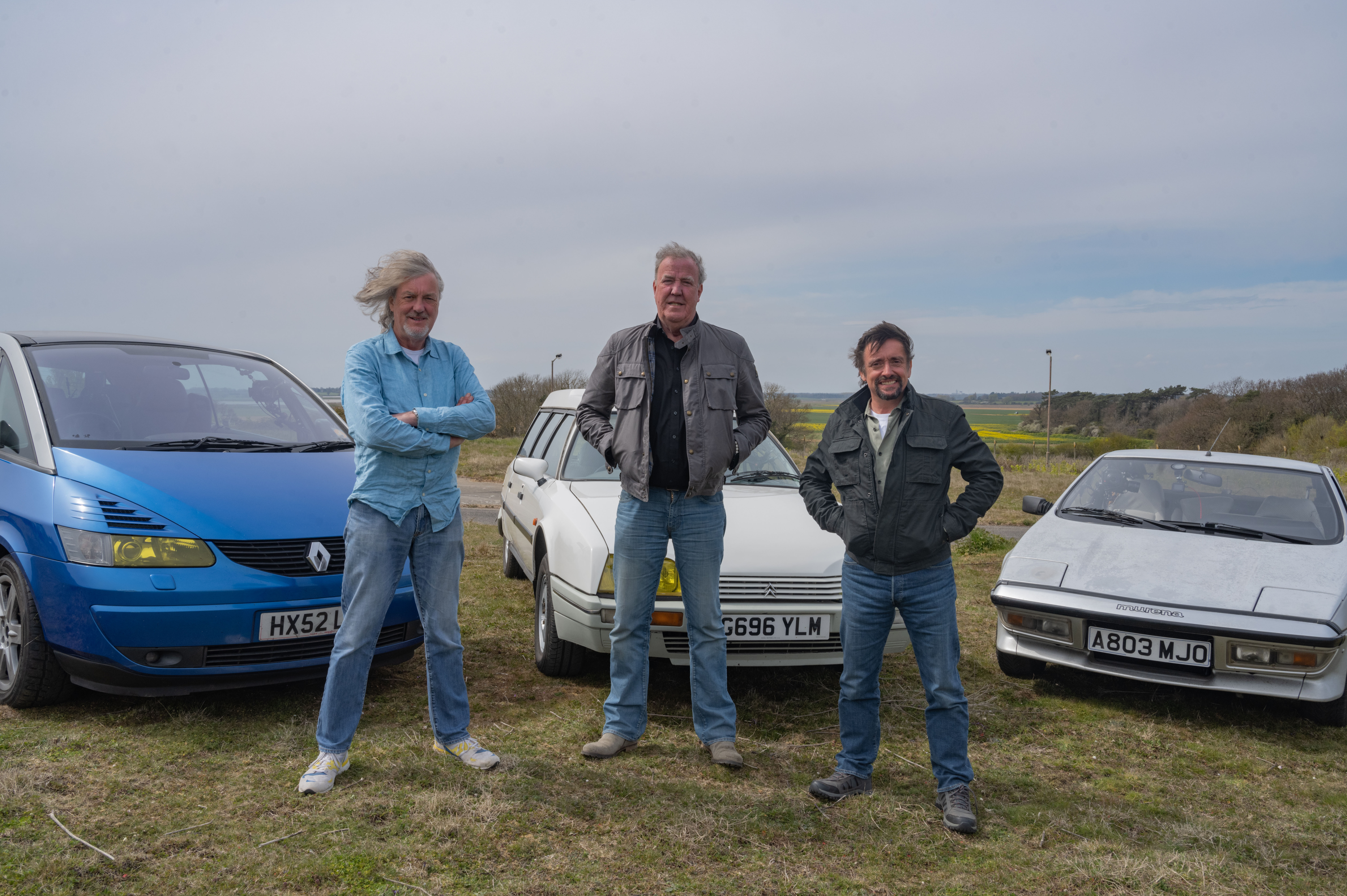 TV tonight Richard Hammond, James may and Jeremy Clarkson.
