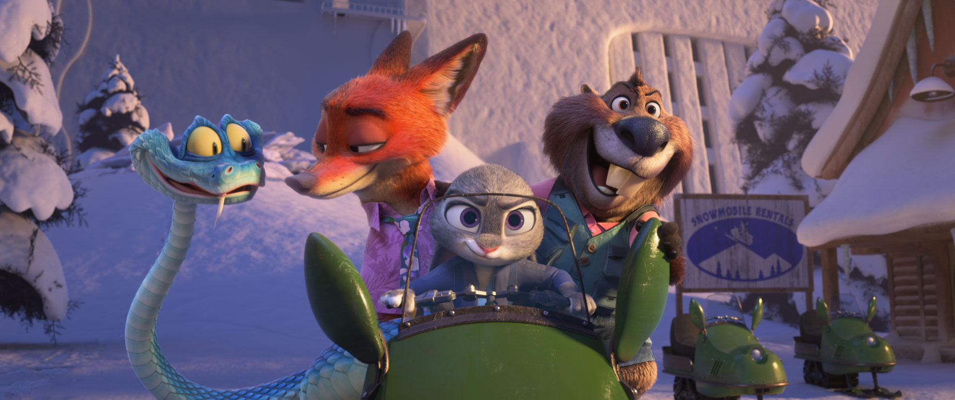 Zootopia 2 screens