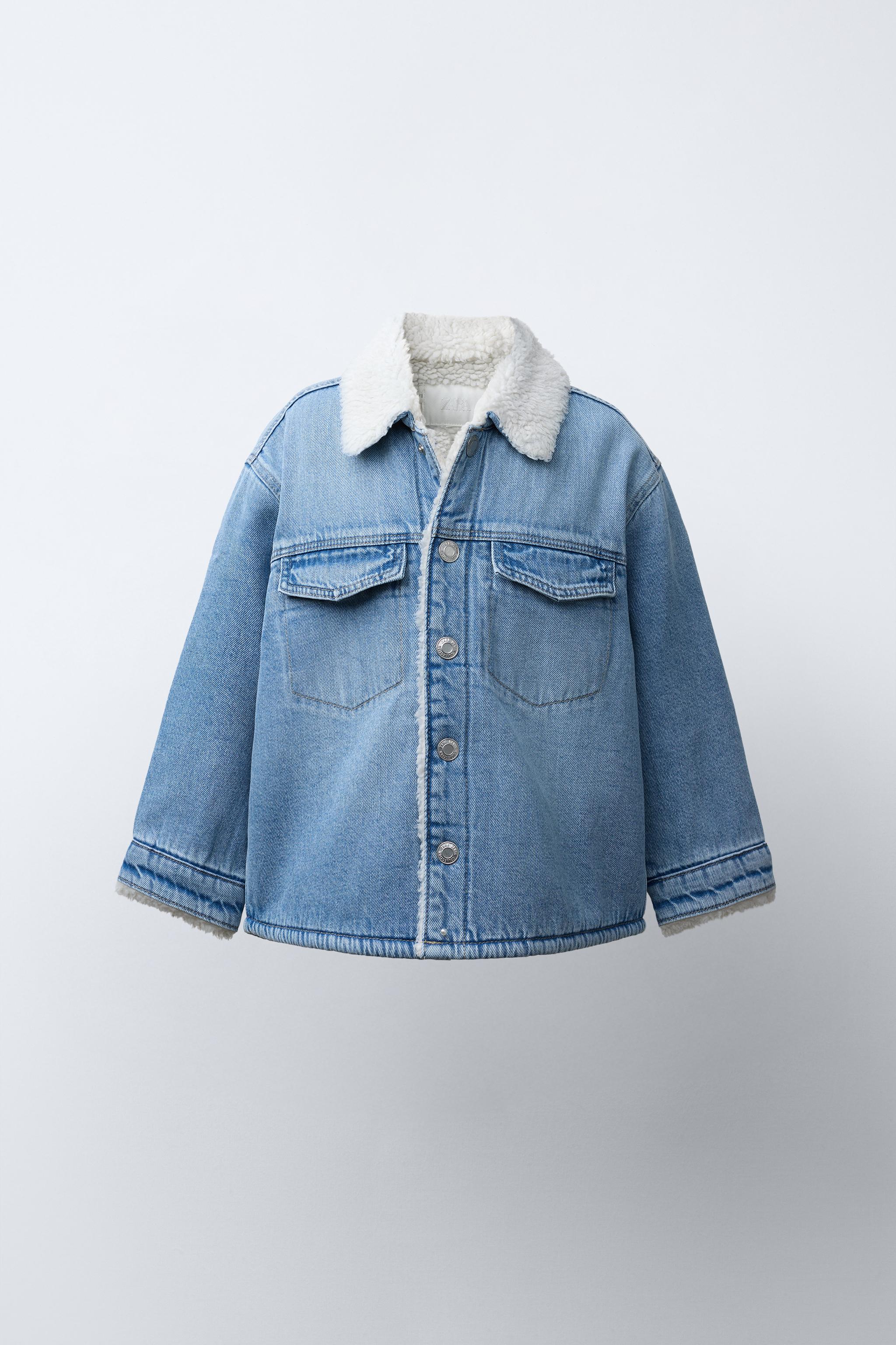 Denim Sherpa Overshirt