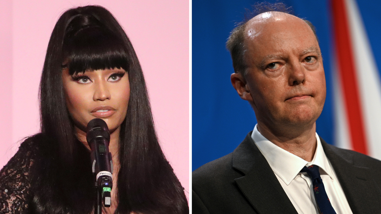 Nicki Minaj and Chris Whitty