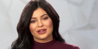 Kylie Jenner on Keeping Up with the Kardashians in a mock turtleneck