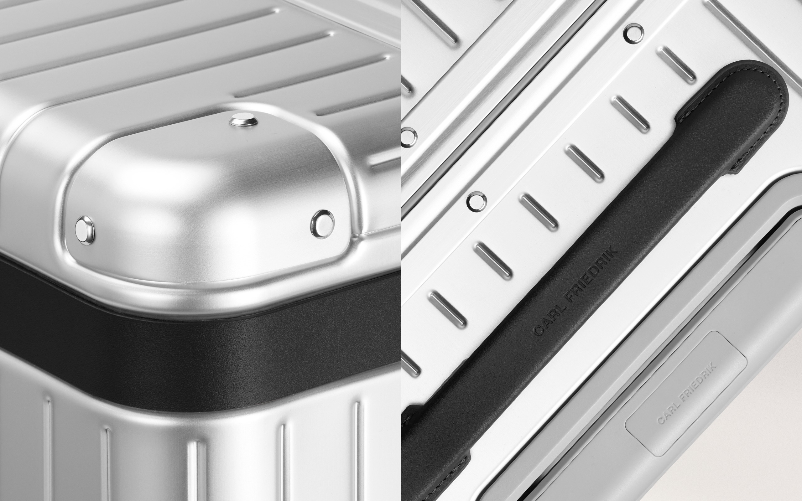 Details of The Check-In in aluminium