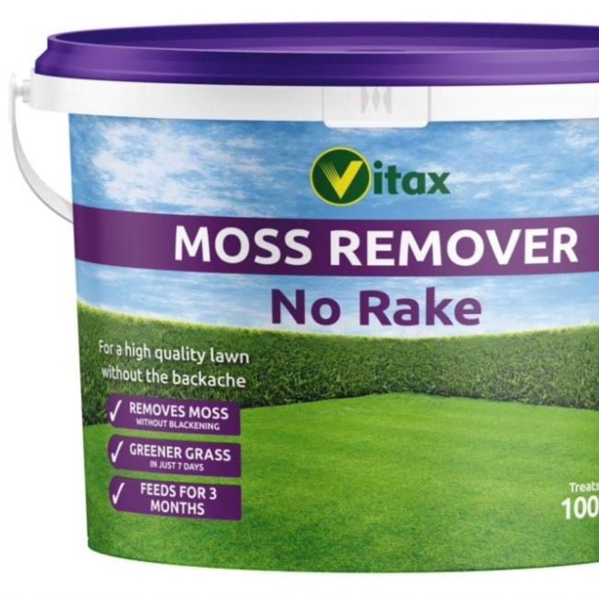 Vitax moss remover, no rake