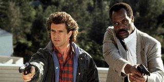 Mel Gibson and Danny Glover in Lethal Weapon 2