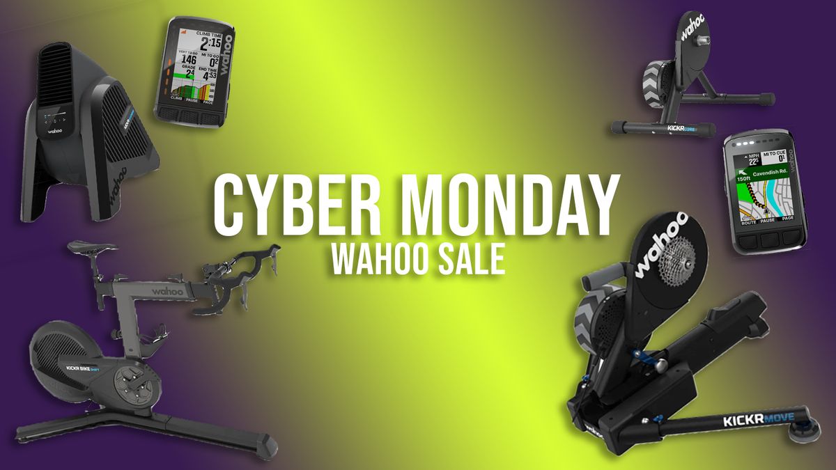 A collection of Wahoo products with Cyber Monday discounts