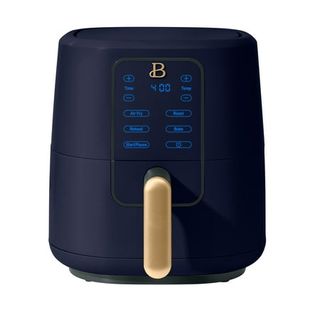 Beautiful 3 Qt Air Fryer With Turbocrisp Technology, Starry Night by Drew Barrymore, Blue