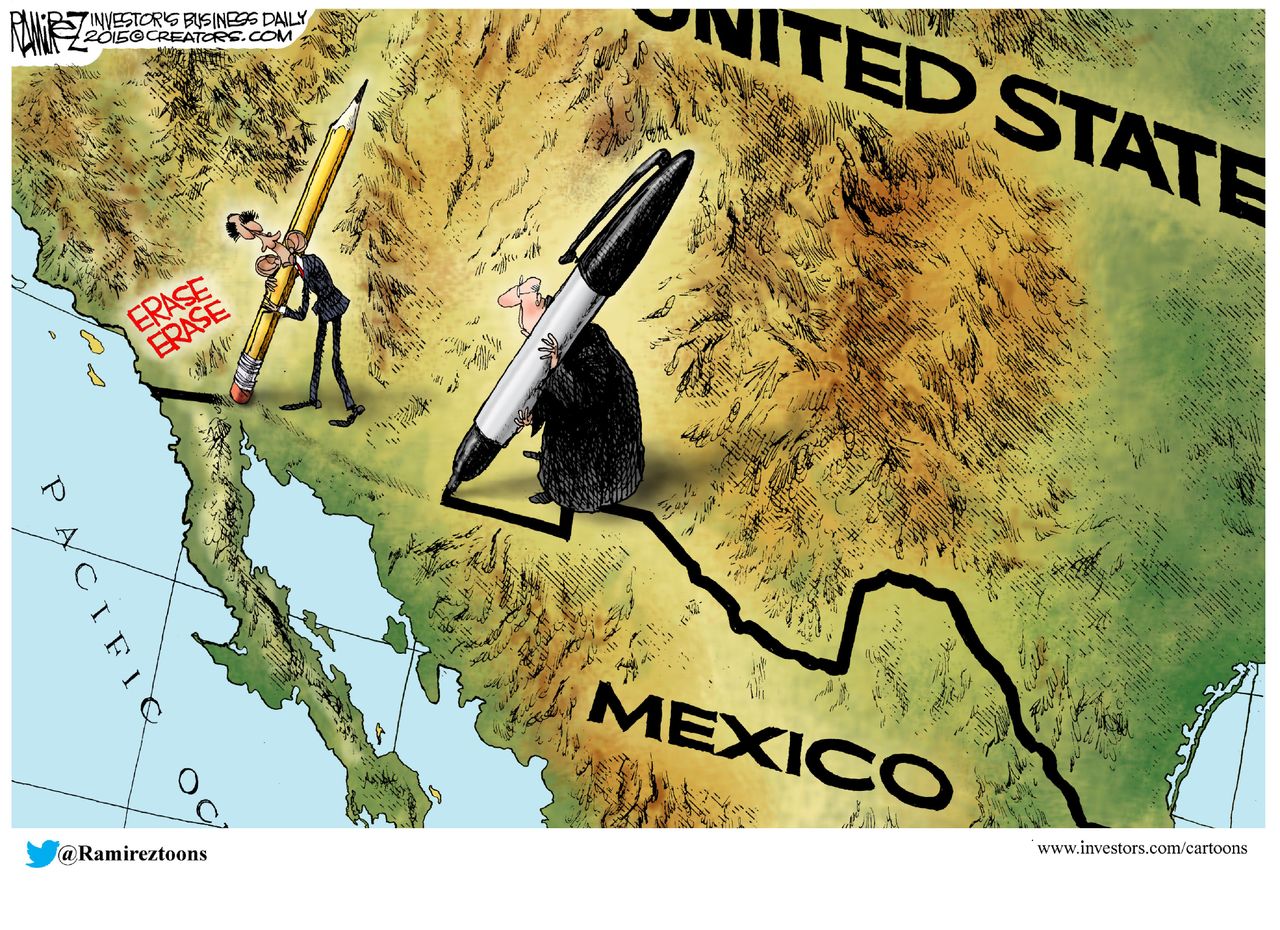 Obama cartoon SCOTUS Immigration