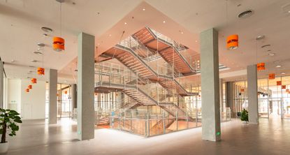 Whittle School Shanghai Renzo Piano staircase