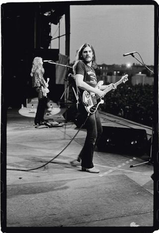 Motorhead onstage at the Reading Festival, 1979