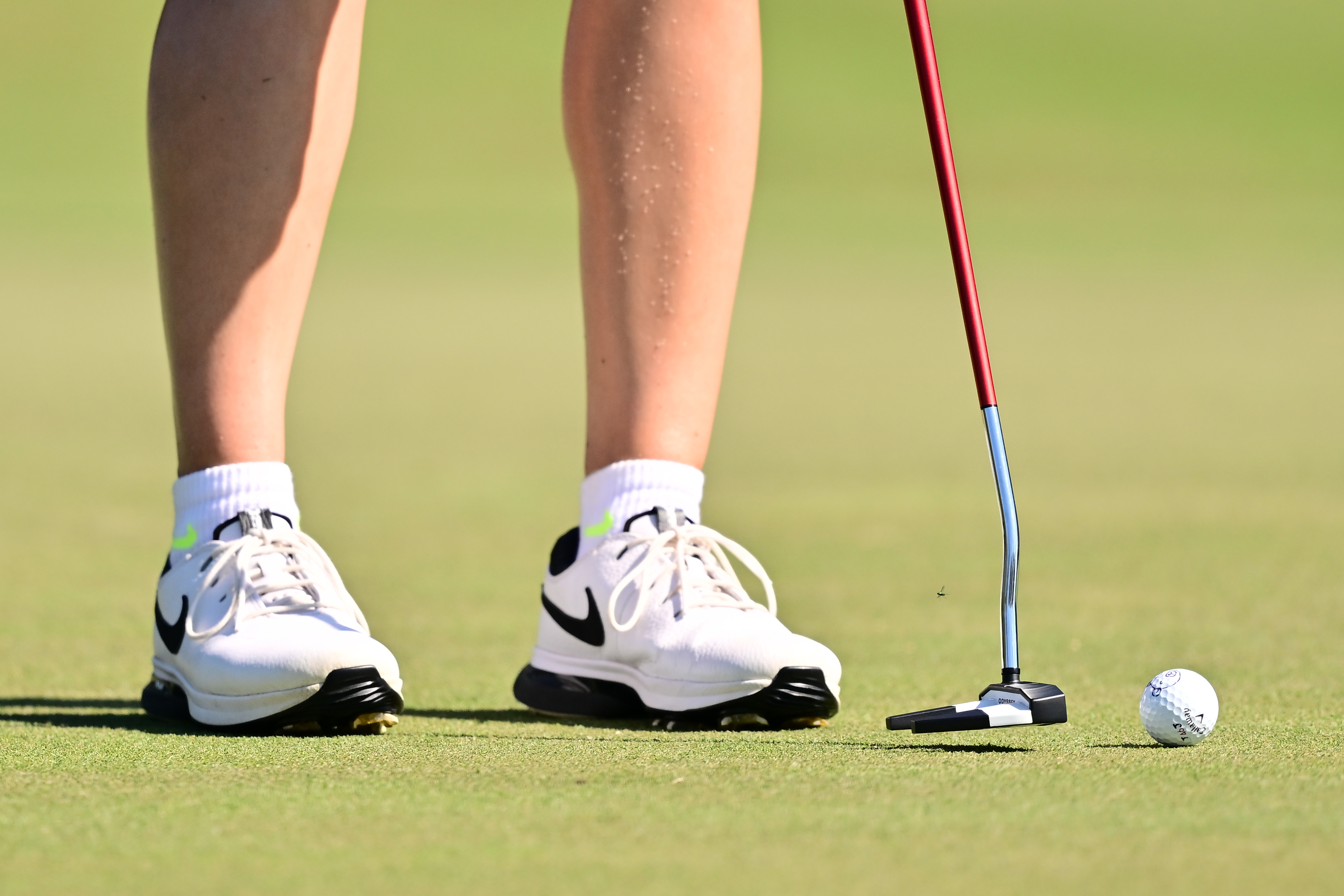 Jeeno Thitikul's putter and golf ball