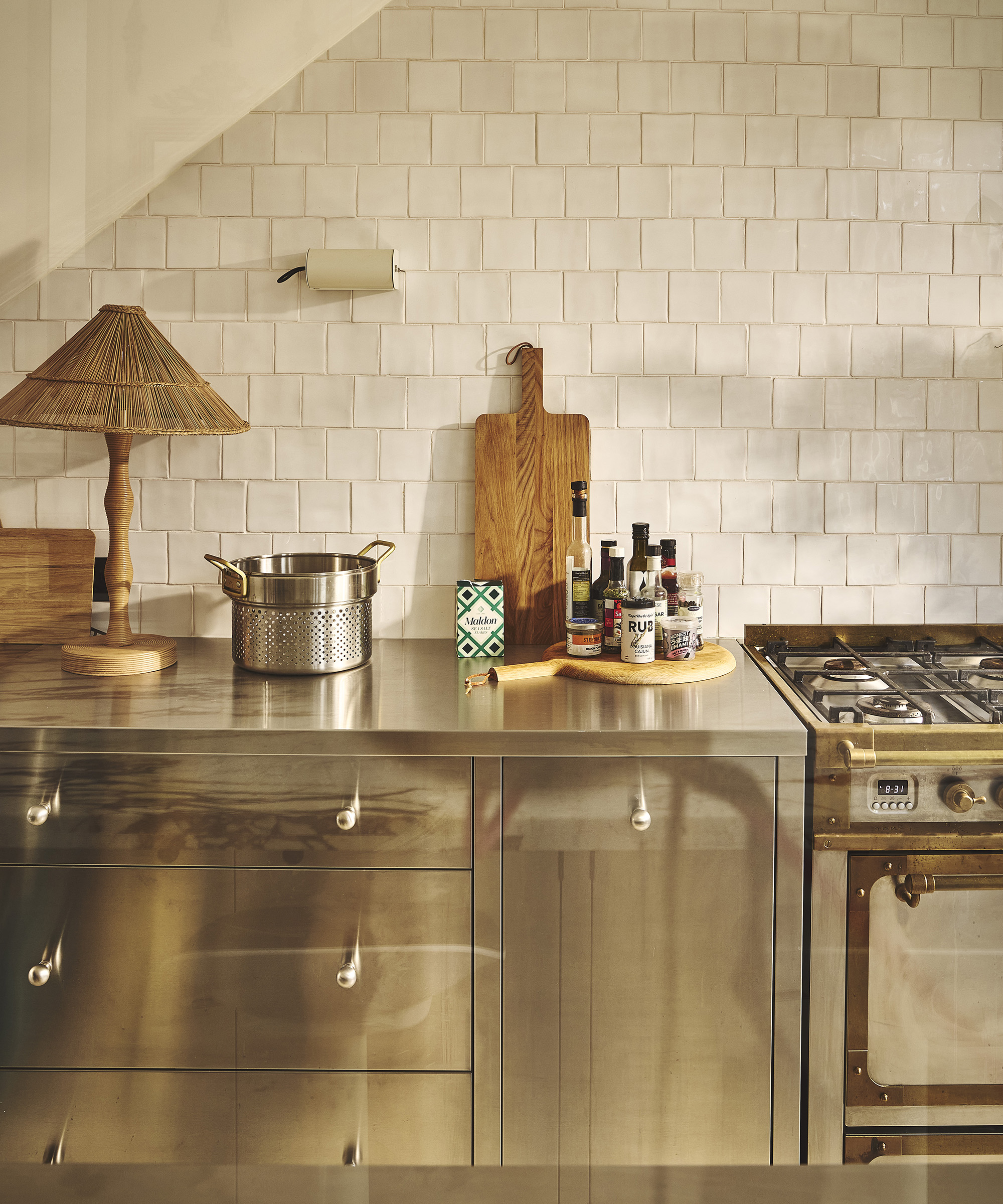 silver kitchen