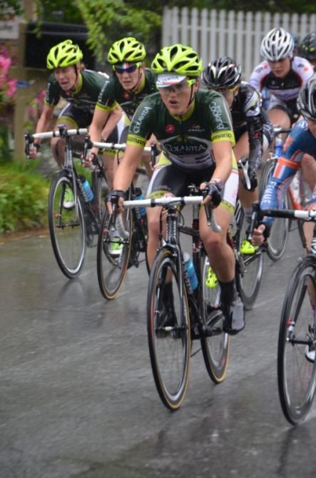 ColaVita was active at the front during the race trying to set it up for former Roswell Winner Tina Pic