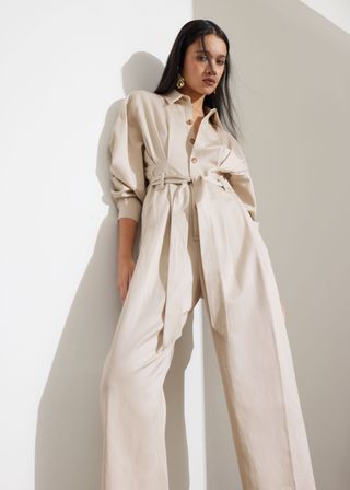 Relaxed Belted Jumpsuit