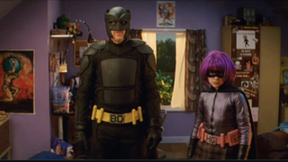 Nicolas Cage and Chloe Grace Moretz in Kick-Ass