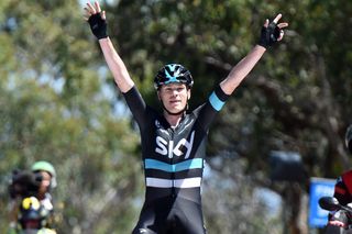 Chris Froome wins stage four of the 2016 Jayco Herald Sun Tour