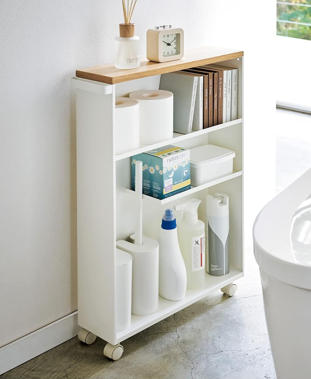 3 Viral Bathroom Storage Solutions from Yamazaki Home | Livingetc
