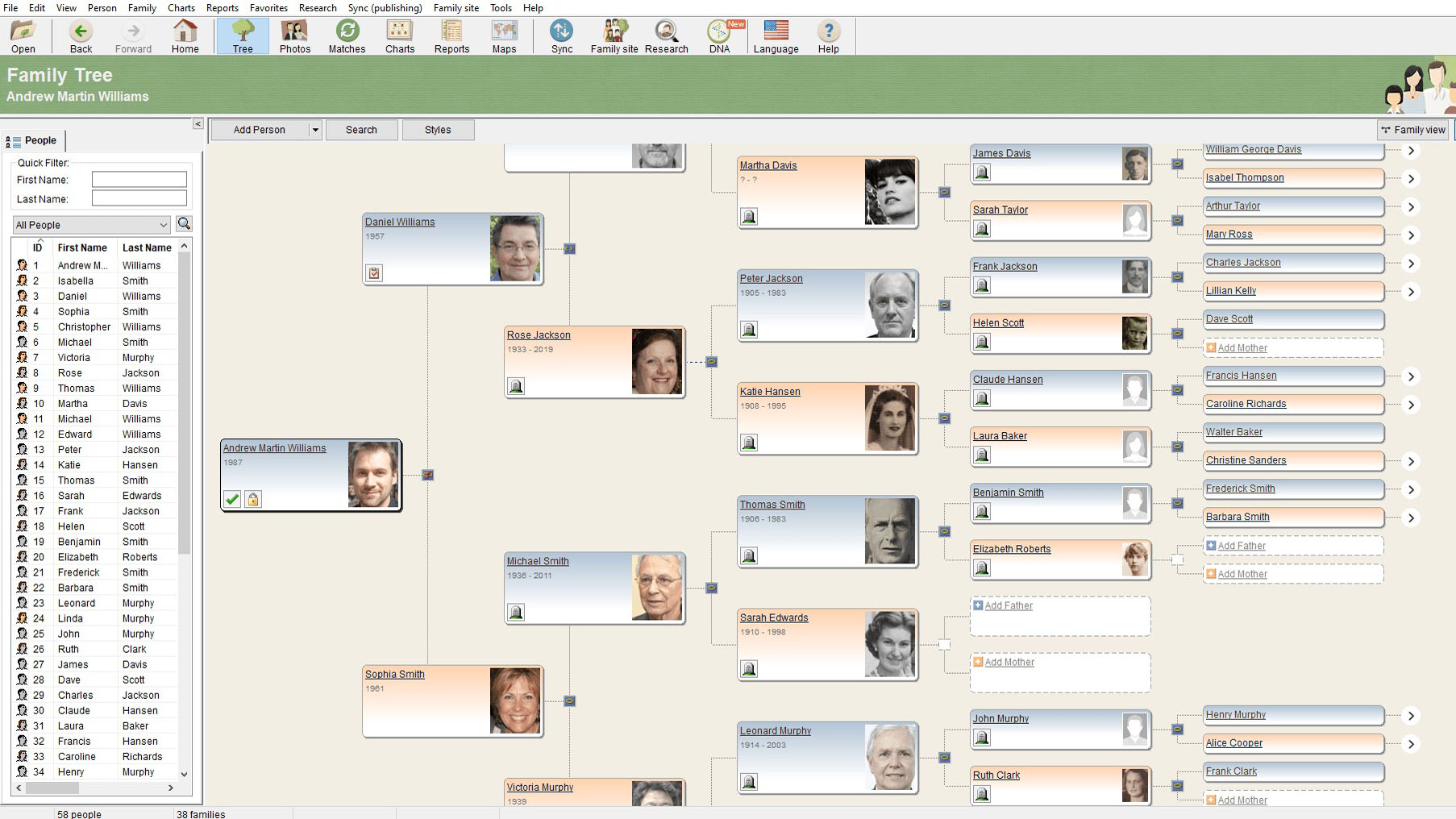best free family tree software for windows 10