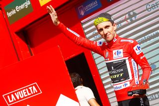 Simon Yates stayed in the red jersey after stage 11 of the Vuelta