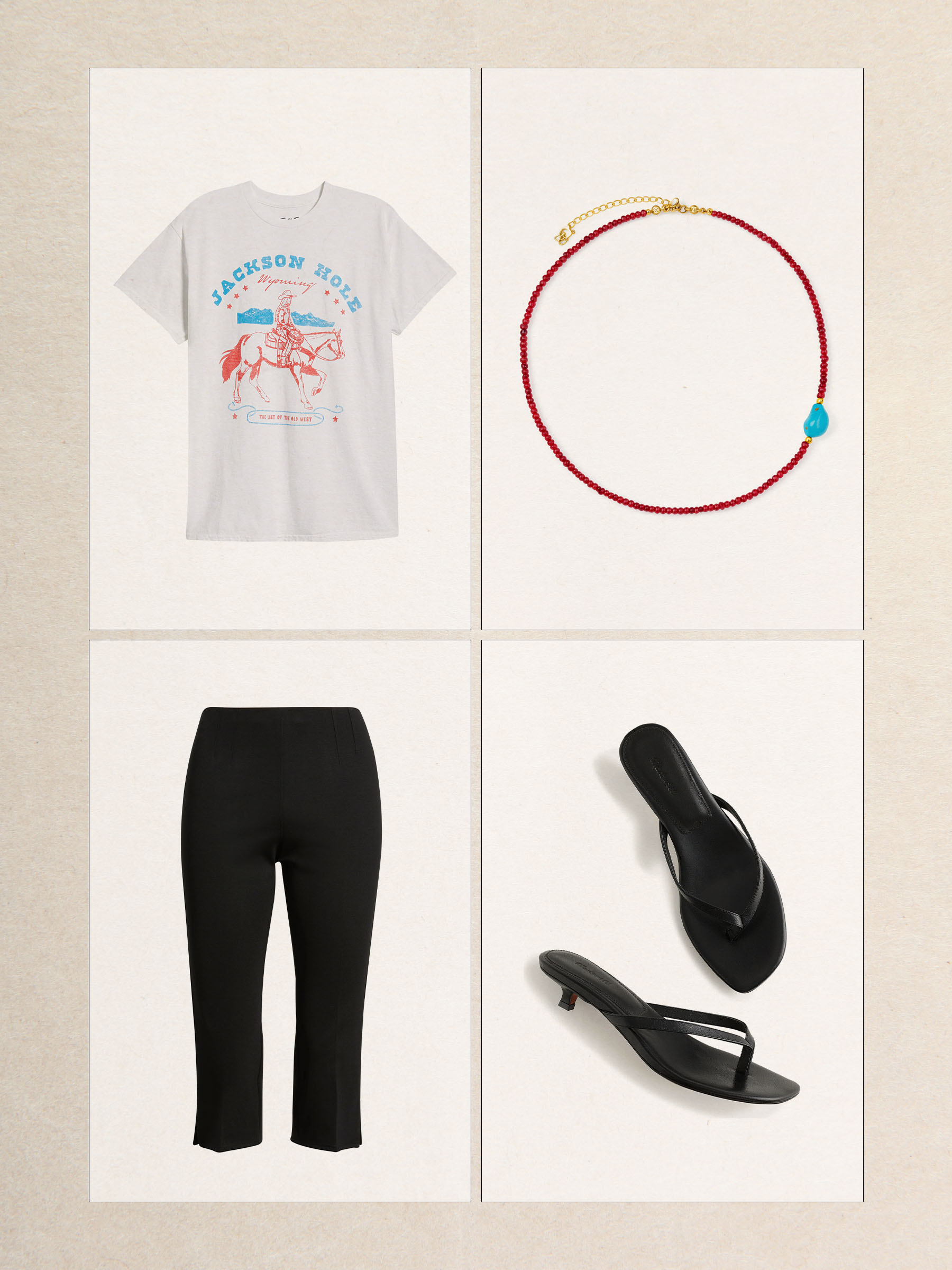 Capri pants outfit