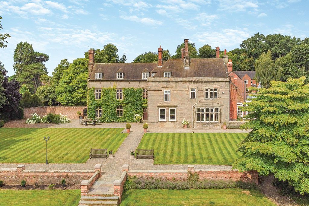House for sale &ndash; The Old Hall, Netherseal, Swadlincote, Derbyshire.