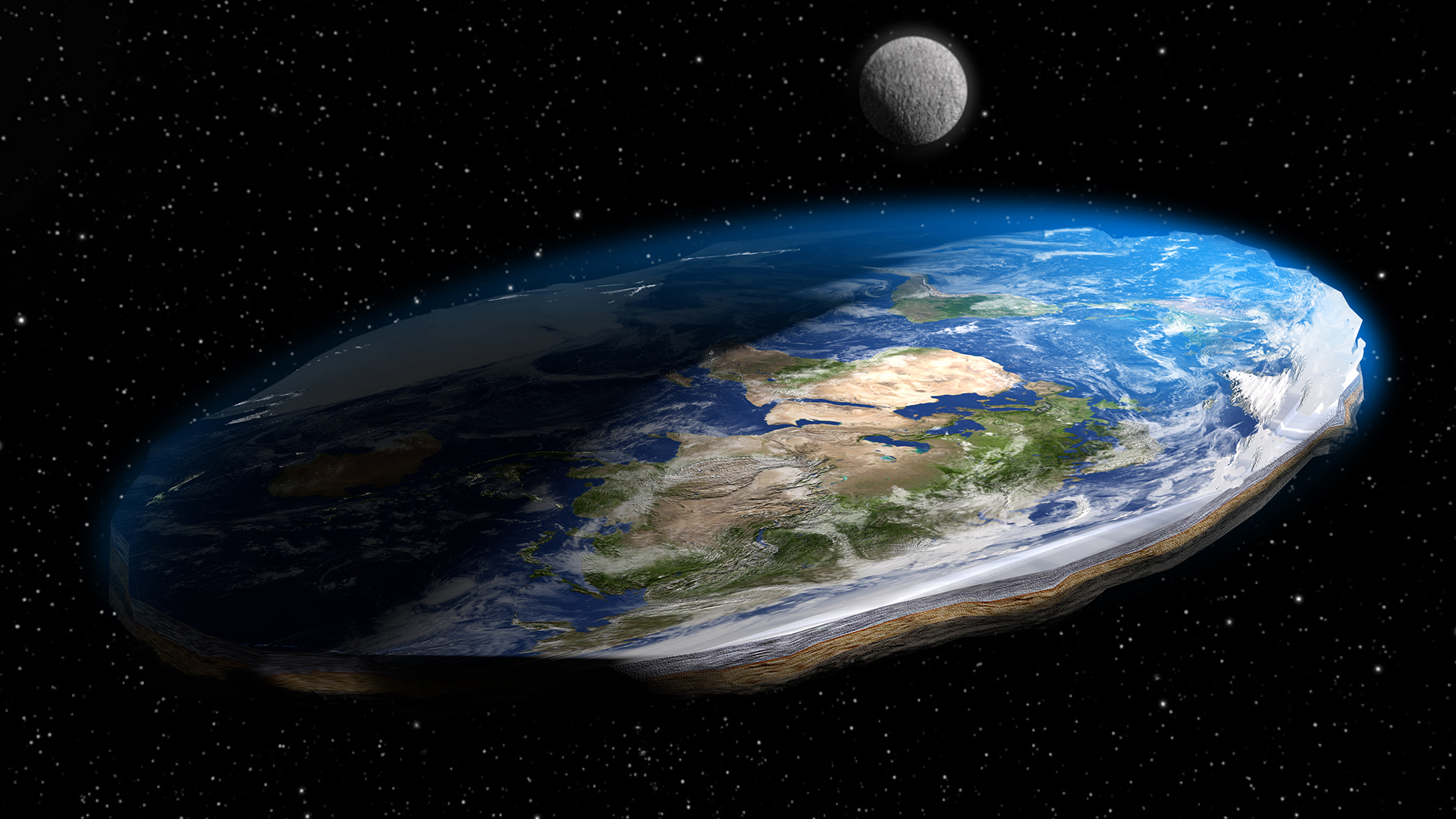如果地球真的是平的呢？