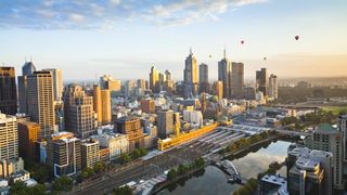 Melbourne, Australia cityscape