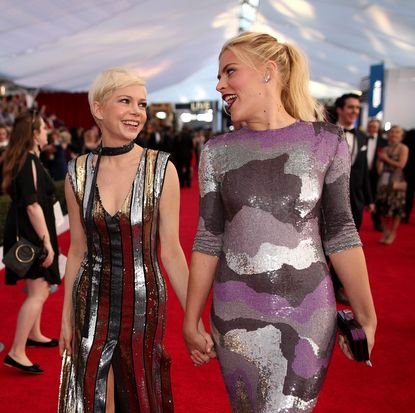 Busy Philipps and Michelle Williams met on set.