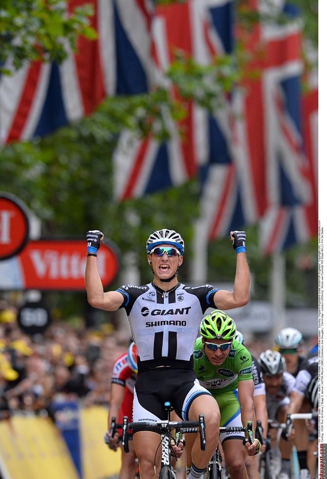 Marcel Kittel (Giant-Shimano) gets the stage 3 victory