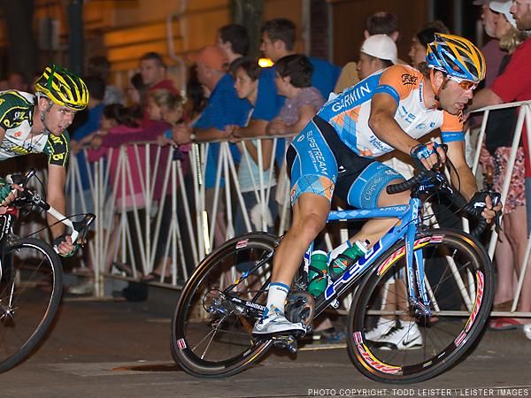 Mike Friedman (Garmin-Slipstream) tries to reel the breakaway back.