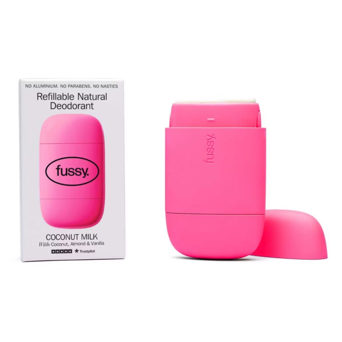 Fussy Refillable Natural Deodorant