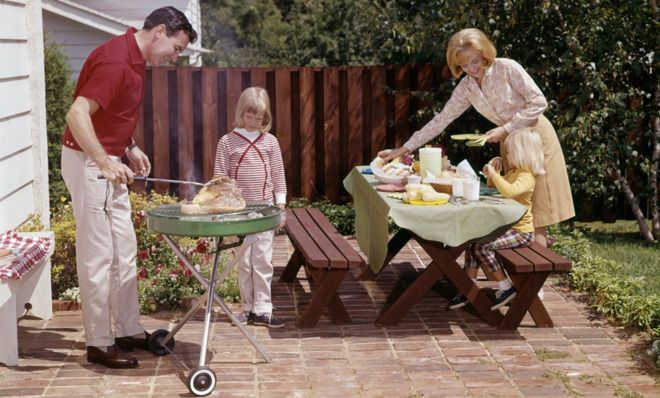 1960s barbecue