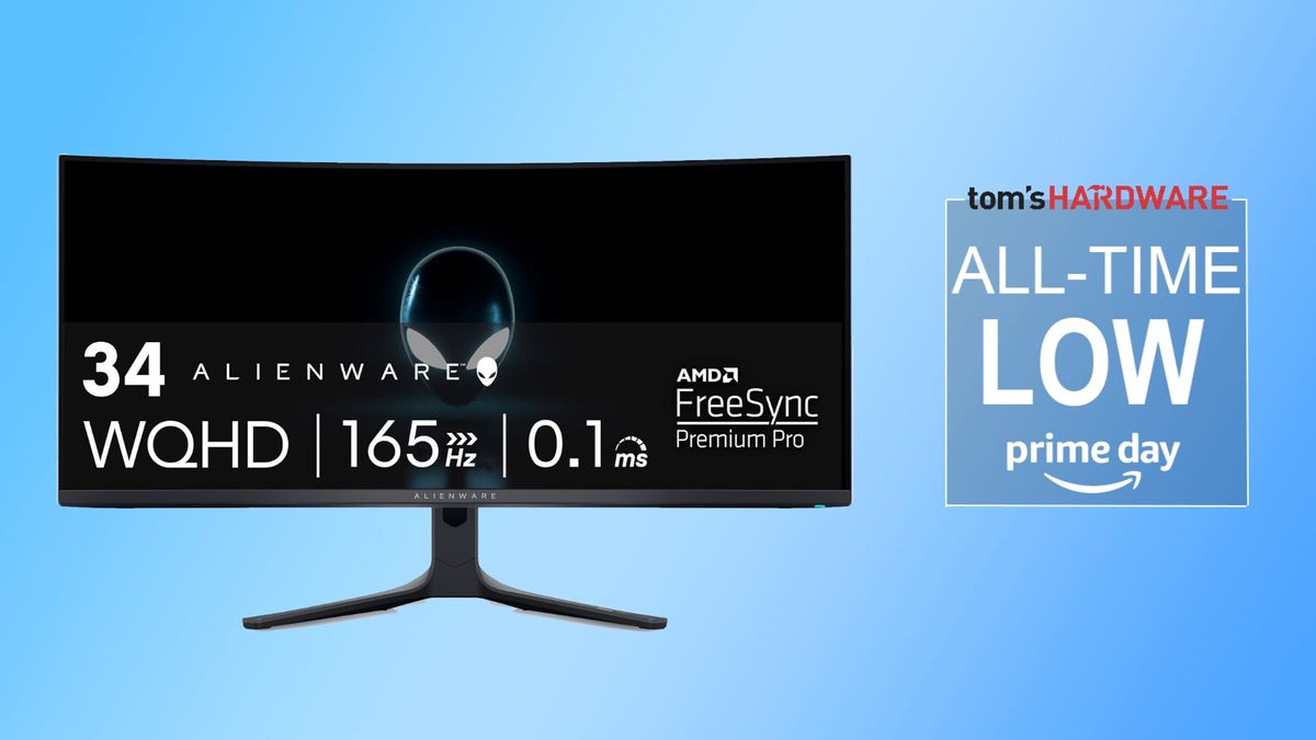 One of our favorite 34-inch QD-OLED Alienware gaming monitors is just $521 for Amazon Prime Day – QHD 165Hz monitor hits all-time low pricing