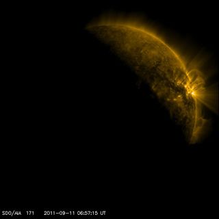 The Solar Dynamics Observatory (SDO) has eclipse seasons twice a year near each equinox. For three weeks, the SDO orbit has the Earth pass between SDO and the Sun. These eclipses can last up to 72 minutes in the middle of an eclipse season. The current ec