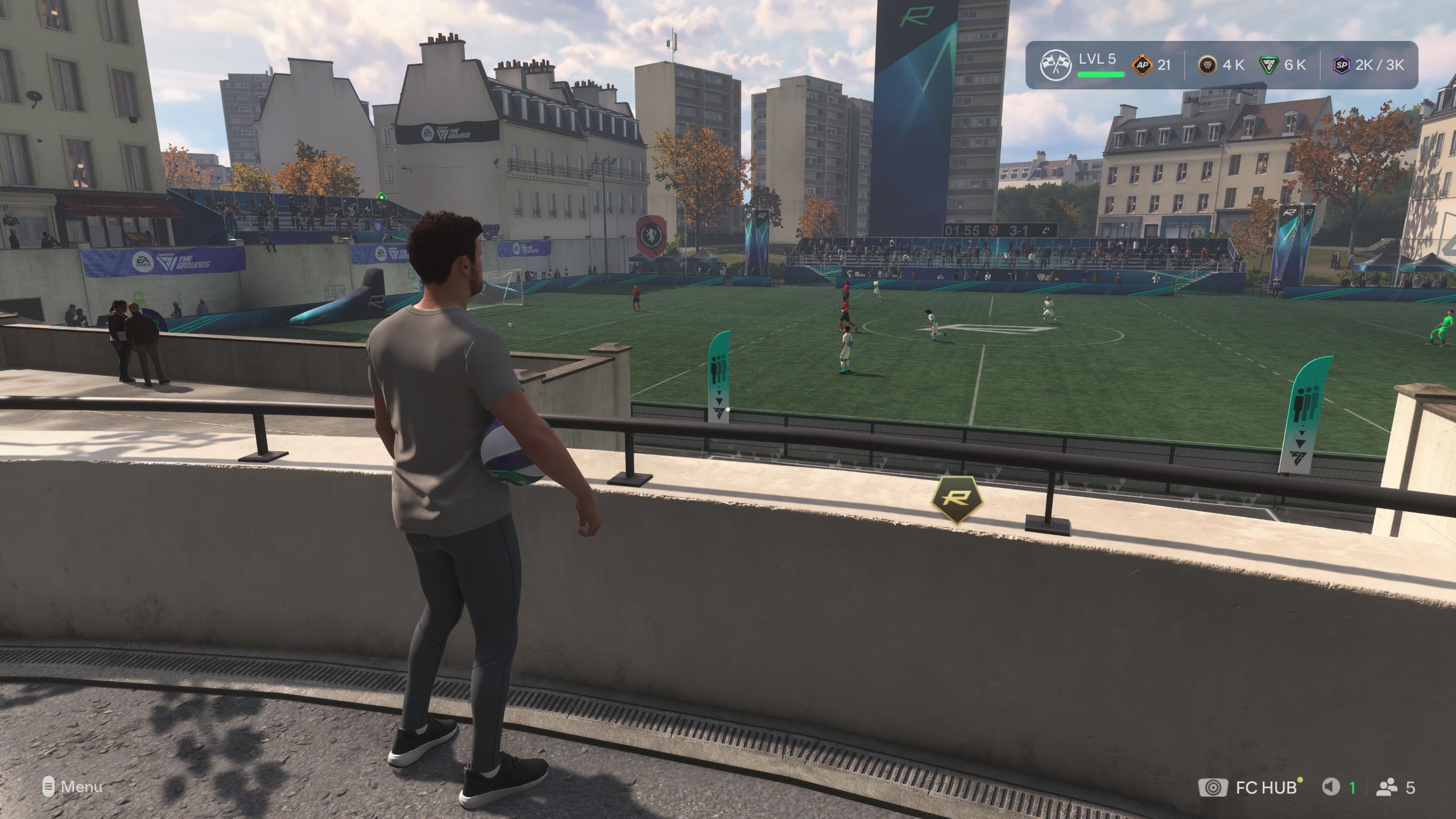 EA Sports FC 27 screenshot captured on PS5 Pro