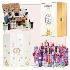 Advent calendars from Cowshed, Diptyque, Christian Dior and Space NK