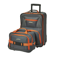 Rockland Journey Softside Upright Luggage Set, 2-Piece: $95