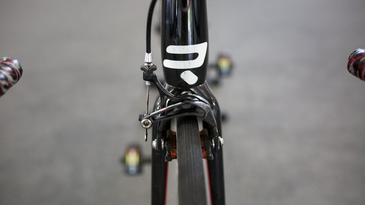 A look at the front brake